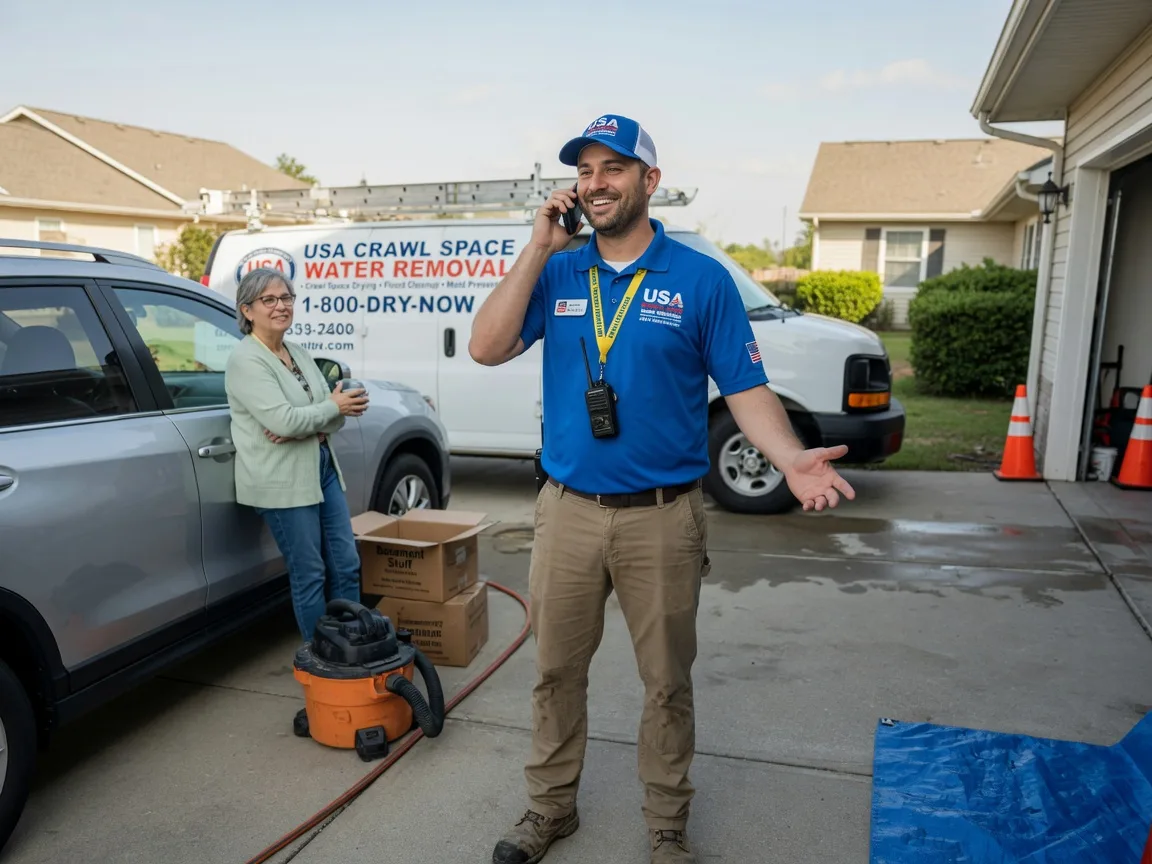 Crawl Space Water Removal Burkettsville, OH FAQs